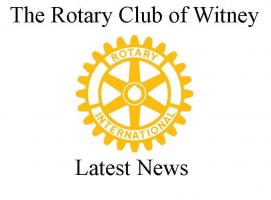 keeping you informed about Witney Rotary Club activities